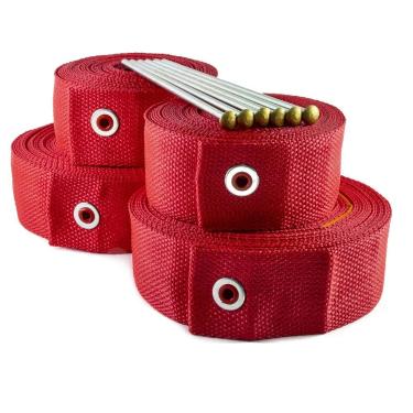 Imagem de Fita de marcação para vôlei 5 x 10 metros - Evo Sports, Vermelho