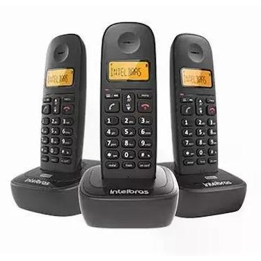 Imagem de TELEFONE SEM FIO INTELBRAS TS2513 Preto