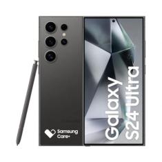 Smartphone Samsung Galaxy S24 Ultra, Galaxy AI, Selfie de 12MP, Tela de 6.8" 1-120Hz, 256GB, 12GB RAM - Titânio Preto Smartphone Samsung Galaxy S24 Ultra, Galaxy AI, Selfie de 12MP, Tela de 6.8" 1-120Hz, 256GB, 12GB RAM - Titânio Preto