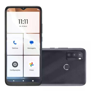 Imagem de Smartphone Android Simplificado para Idosos Tela Grande 64gb 3gb Senio