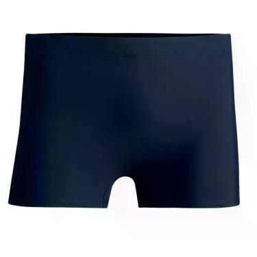 Imagem de Sunga Praia Boxer Lisa Proteção UV50+ Adulto Mash 300.116, Azul escuro