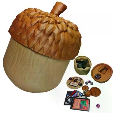 Imagem de Caixa de Baralho TCGADVN 100+ Cartas com Contador de Vida e Bandeja pa