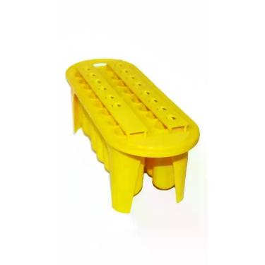 Imagem de Picoleteira Forma Sorvete Geladinho 16 Picolés Padro Amarelo - Congrat