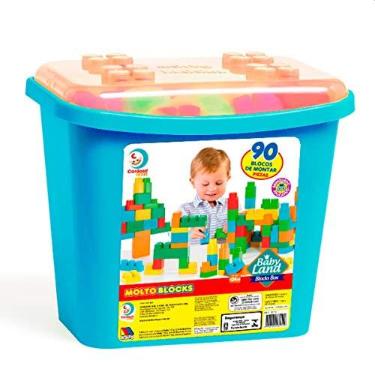 Imagem de Blocos de Montar, Blocks Box, Cardoso Toys, Menino, 90 peças