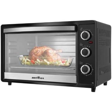 Imagem de Forno Elétrico Britânia 36L Dupla Resistência 1500W BFE41P 220V, Preto