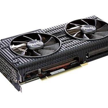 Imagem de Palit RTX 3060 Ti Dual 8G GDDR6 Ray-Tracing Graphics Card, 4864 Core, 1410 MHz GPU, 1665 MHz Boost, 3 x DisplayPort, HDMI, LHR Card