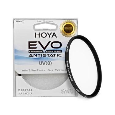 Imagem de Hoya Filtro Uv Antiestático Evo - 72 Mm - Repelente De Poeira/Manchas/Água, Estrutura De Filtro De Baixo Perfil Claro