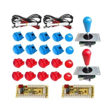 Imagem de Kit De Joystick Para Arcade DIY, Controlador USB, Joystick De 8 Direçõ