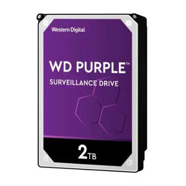 Imagem de Hd 2 Tb  Purple - Disco Rigido 64mb Hd 2TB Wd23purz