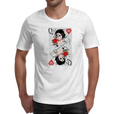 Imagem de Camiseta Unissex Carta Rainha Catrina - Alearts, P