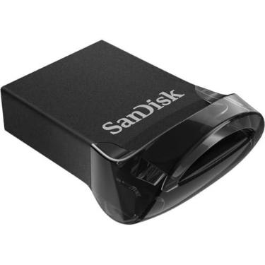 Imagem de SanDisk Pen Drive USB 3.1 Ultra Fit, 128 GB, preto SDCZ430-128G-A46