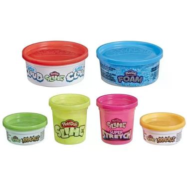 Imagem de Conjunto de Slimes Mundo de Texturas Play-Doh - E8796 Hasbro