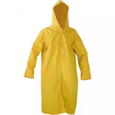 Imagem de Capa De Chuva Pvc Com Forro Gg Amarela Ca11125 Vonder