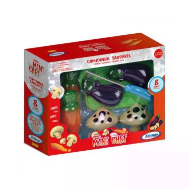 Imagem de Mini Chef Comidinha Saudável 8 Peças - 2787.6 Xalingo