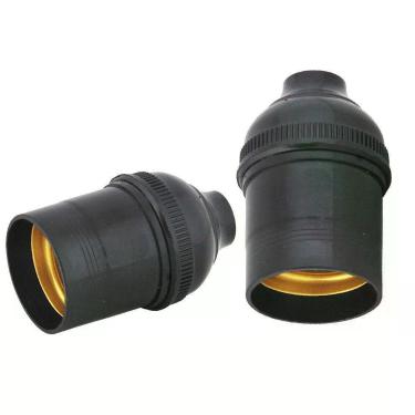 Imagem de Bocal Soquete Pendente Preto - Fertak
