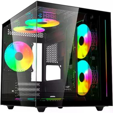 Imagem de Gabinete Gamer C3tech Aquarius Mt-g810 Sem Fans Preto