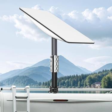 Imagem de Star link Gen 2 RV Suporte de escada, kit de montagem de poste Internet Kit Satélite, compatível com Star link Standard Atuado e Pratos de Alto Desempenho
