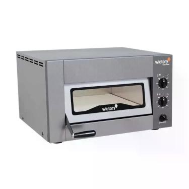 Imagem de Forno de Lastro Elétrico Wictory Elétrica WP-35 Aço Inox 3500W Pedra Refratária Inox 220V