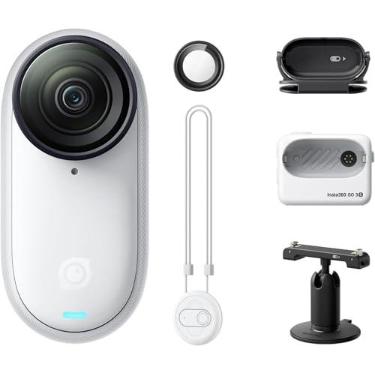 Imagem de INSTA360 CAM GO3S STANDARD ED. ARCTIC WHITE 128GB CINSAATA GO3S04