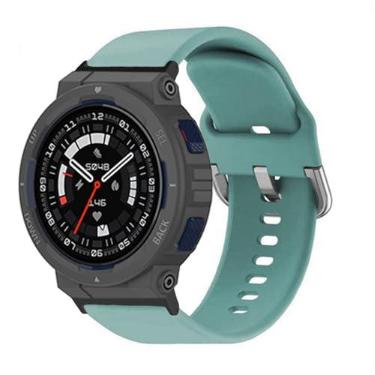Imagem de hengkang Pulseira de silicone ajustável para Amazfit Active Edge A2212 (verde menta)