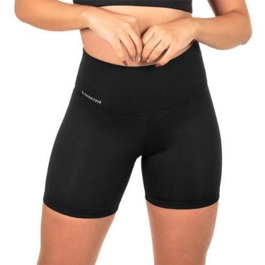 Imagem de Short Básico Casual Corrida Caminhada Academia Preto - ElementFit, GG 