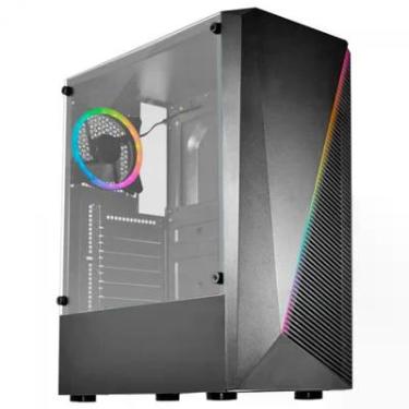 Imagem de Gabinete Gamer K-mex Demon I, RGB, Mid Tower, Lateral Em Vidro, Atx, Sem Fonte, Sem Fan, Preto, Cg02w5rh001cb0x