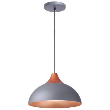 Imagem de Pendente Lustre Luminária Panama Cinza