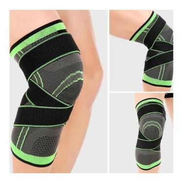 Imagem de Joelheira Musculação Compressão Fitnes Academia Corrida Bike - New