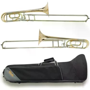 Imagem de Trombone Vara Tenor 01 Rotor Harlem Sound Cód. HTV-26L (Outlet)