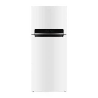 Imagem de Geladeira Midea Duplex Frost Free Inverter 473L com Painel Digital Externo e Gaveta Hortifrúti MDRT611EVA011 Branco 110V