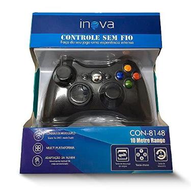 Imagem de Controle para Xbox 360 Inova sem fio Wireless - Preto