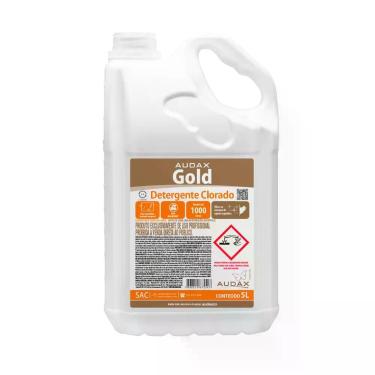 Imagem de Gold Detergente Clorado Concentrado 5L Audax