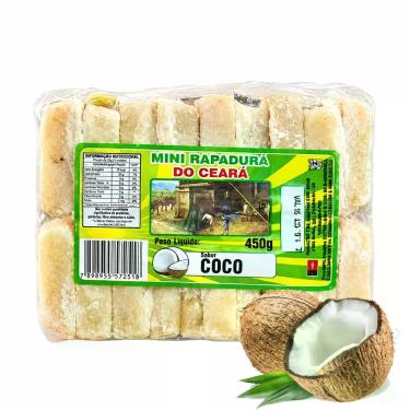 Imagem de Mini Rapadura Coco Ceará 450g