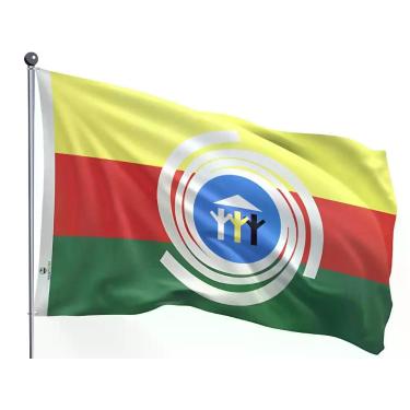 Imagem de Bandeira do Município de Araguaína Uma Face Estampada Tamanho 70x100cm