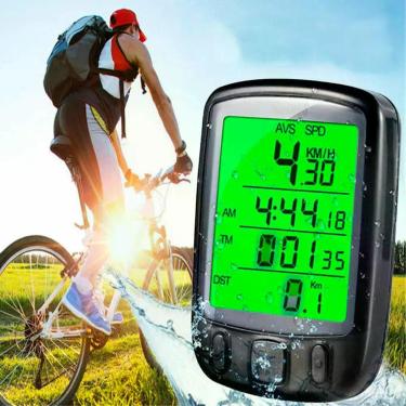 Imagem de Computador de Bike Digital com Luz Noturna e À Prova D'água - BELLATOR