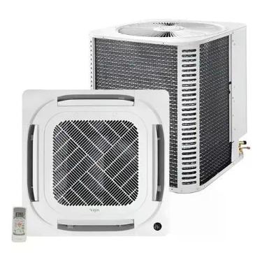 Imagem de Ar Condicionado Cassete Elgin Eco Inverter 36000 Btu 220v Branco, 36.0