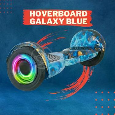 Imagem de Hoverboard Infantil Skate Elétrico Led Azul Oceano