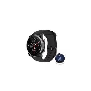 Imagem de SmartWatch Husky Sports 700 GPS, Preto, Pulseira Extra Azul Marinho, Com GPS - HSPH000