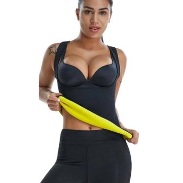 Imagem de Camiseta Modeladora Ideal Para Todas As Mulheres Mais Saúde Alta Compr