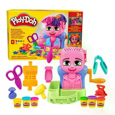 Imagem de Conjunto Massinha Play Doh Cabelos Coloridos com Estilo - Hasbro