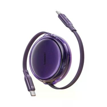 Imagem de Cabo Carregador Rápido Retrátil USB C De 100W Para iPhone 15 pro Max, 