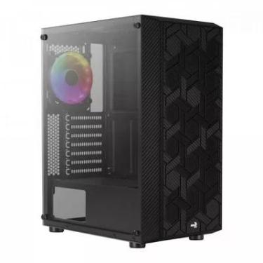 Imagem de Gabinete Gamer Aerocool, Mid Tower, Lateral de Vidro, Hive, FRGB