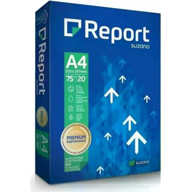 Imagem de Papel sulfite a4 500 folhas resma report pacote