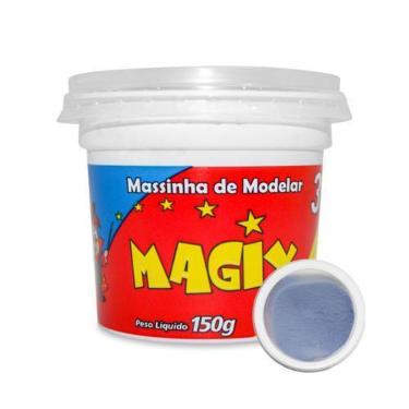 Imagem de Pote Massinha De Modelar Infantil Escolar Atoxica Magix 150g - MAGIX K