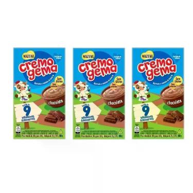 Imagem de Kit Com 03 Unidade Maizena Cremogema Chocolate 180g