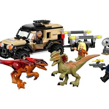 Imagem de LEGO Lego Pyroraptor Dilophosaurus Transport (Edição Jurassic World)