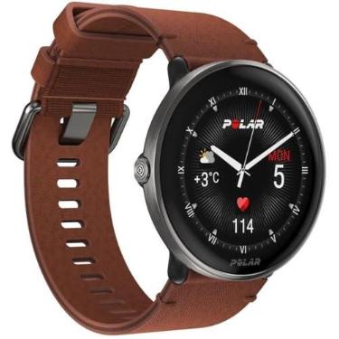 Imagem de Relógio GPS Polar Ignite 3 Titanium, Marrom, Tela AMOLED, Monitor de Atividade 24h, Análise do Sono, FC
