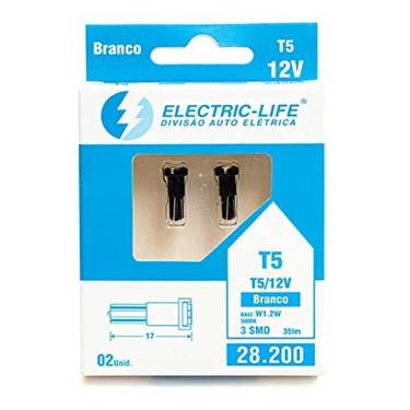 Imagem de Lâmpada Led Automotiva Miniatura Branco Fluxo De 35 Lumens