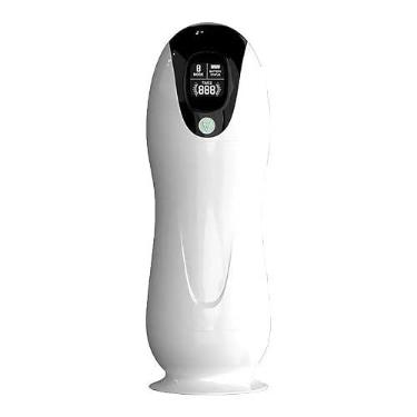 Imagem de Masturbador Masculino Lanterna Vagina Anus Fox Nave, LED, Silicone Atóxico e ABS, 21,7cm x 7,3cm, 8 Modos de Vibração, Recarregável USB, Com Fone de Ouvido e Funcao de VOZ - Painel de funcoes em LED