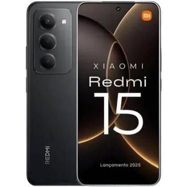 Imagem de Smartphone Xiaomi Redmi 15 256GB Preto, 128GB, Preto